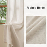 Ribbed Beige